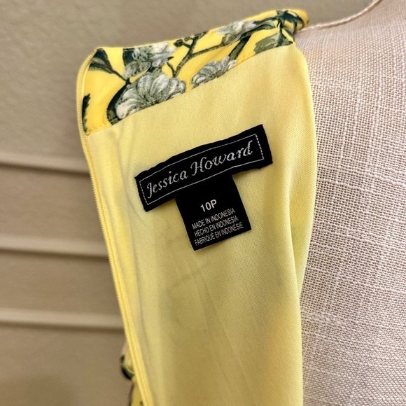 JESSICA HOWARD Women’s Dress Style Maxi Sleeveless Chiffon. Size 10P petite - Picture 7 of 9